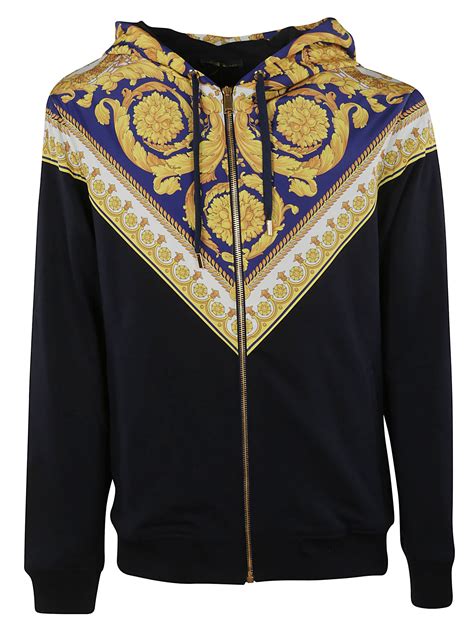 versace pull homme|versace barocco hoodie.